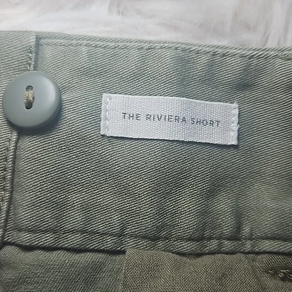 LOFT Riviera Green Shorts – Size 8, Pockets, Belt Loops - Picture 5 of 6